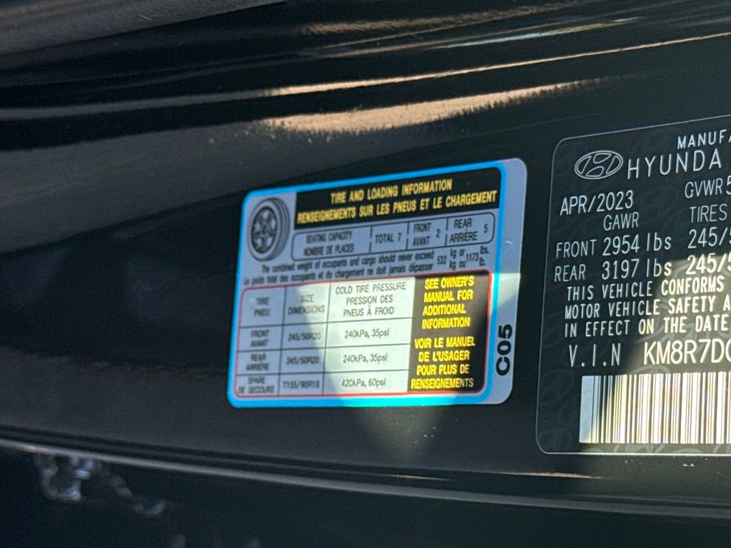 Used 2023 Hyundai Palisade Calligraphy image 56