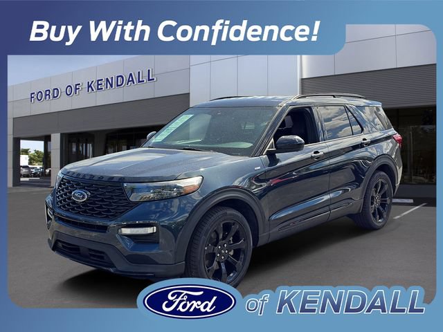 Used 2023 Ford Explorer ST-Line w/ Class IV Trailer Tow Package RWD image 1