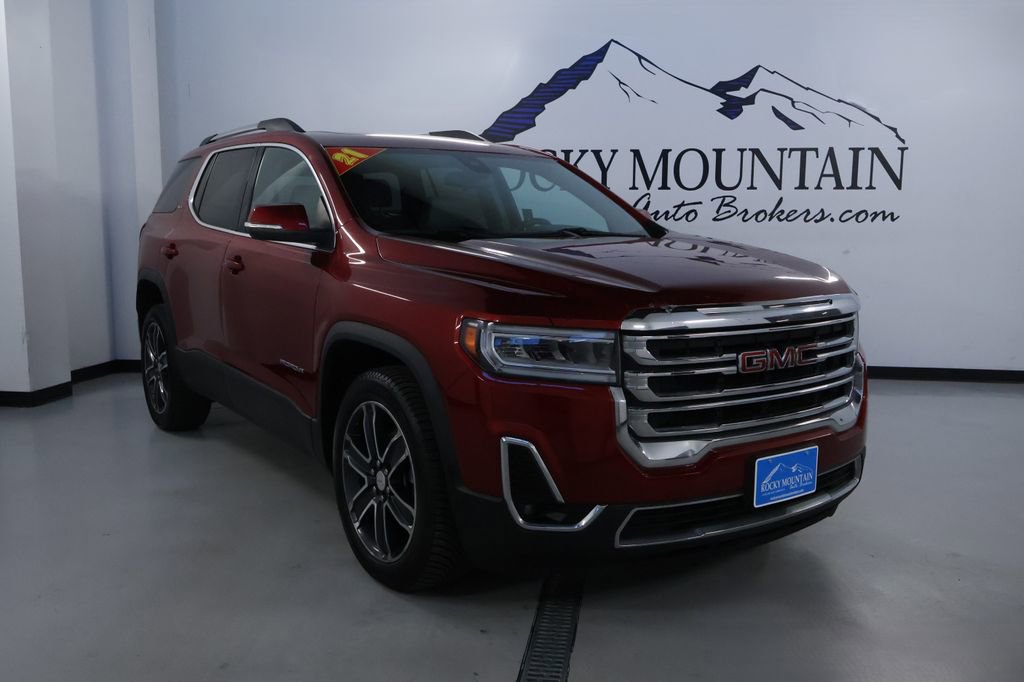 Used 2021 GMC Acadia SLT w/ LPO, Floor Liner Package image 1