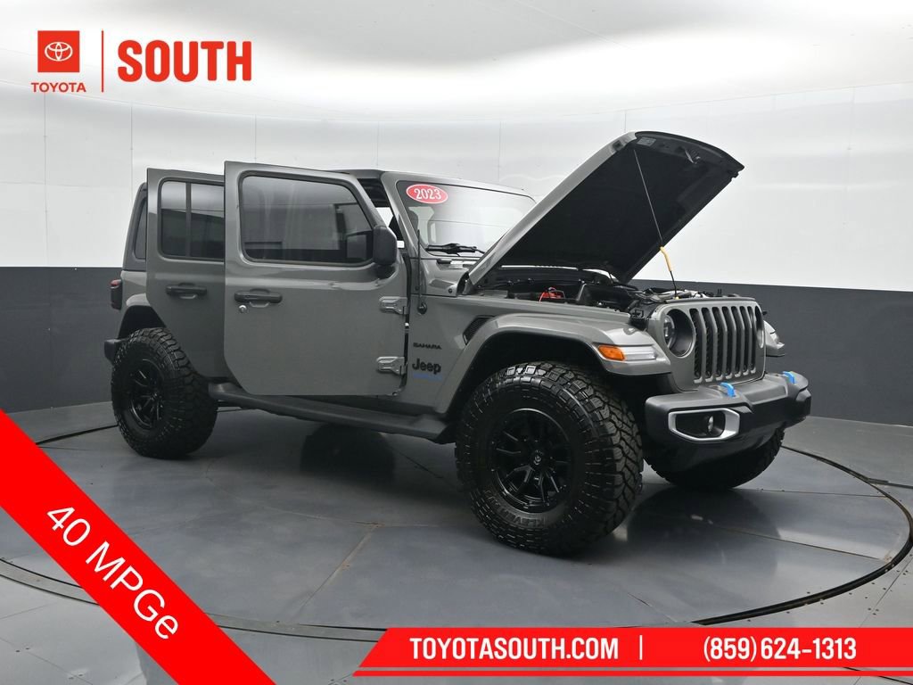 Used 2023 Jeep Wrangler Unlimited Sahara w/ Cold Weather Group AWD/4WD image 55