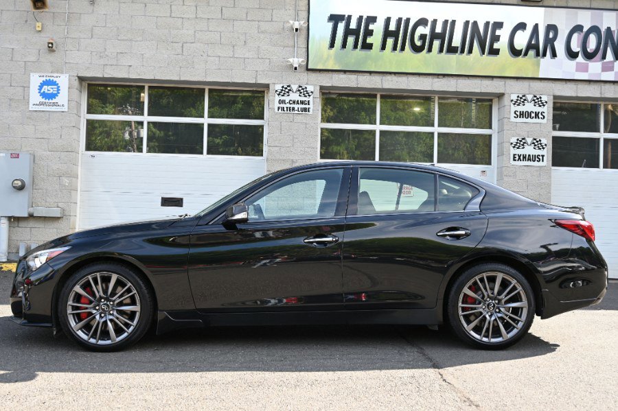Used 2021 INFINITI Q50 Red Sport 400 w/ Proactive Package AWD/4WD image 3