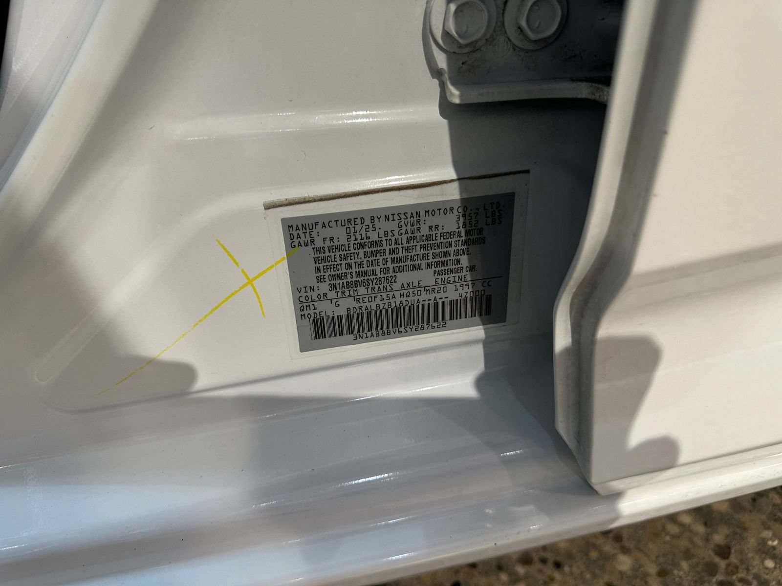 Used 2025 Nissan Sentra S FWD image 28