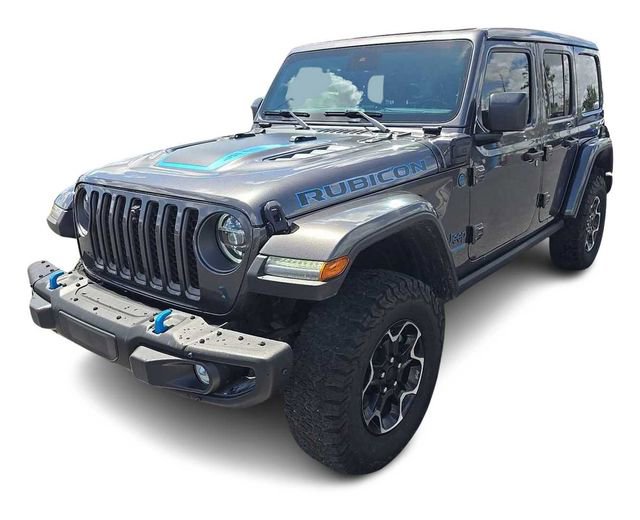 Used 2021 Jeep Wrangler Unlimited Rubicon 4xe w/ Steel Bumper Group AWD/4WD image 1