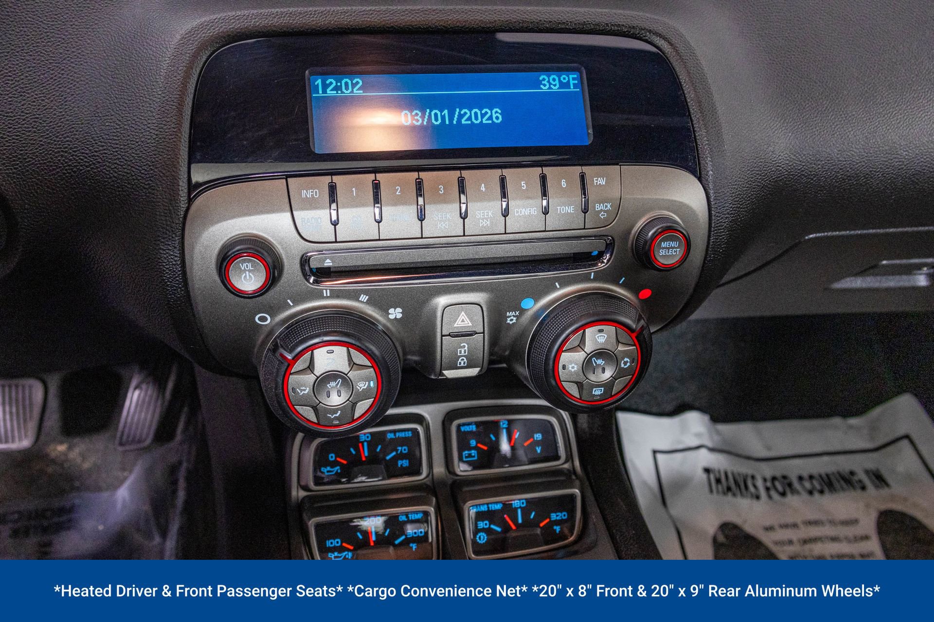 Used 2010 Chevrolet Camaro SS w/ LPO, Ground Effects Package image 26