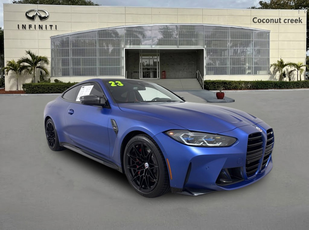 Used 2023 BMW M4 Coupe w/ M Carbon Exterior Package RWD image 3