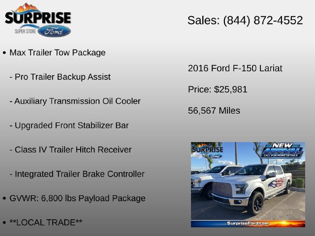Used 2016 Ford F150 XLT RWD image 12