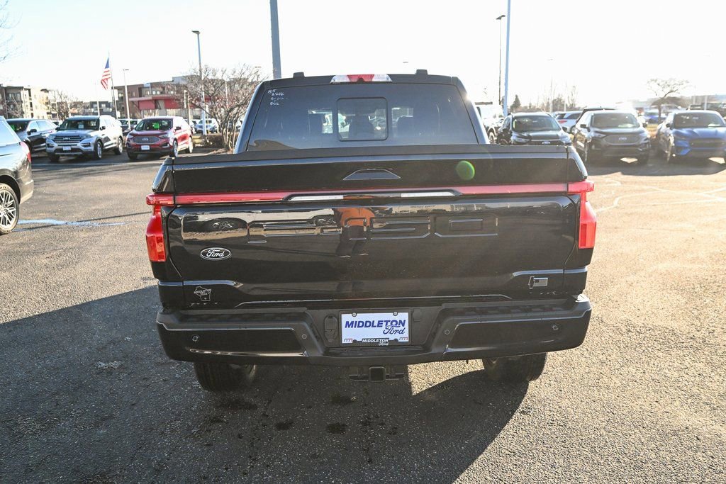 New 2025 Ford F150 Lightning Platinum w/ Dark Elements Package image 6