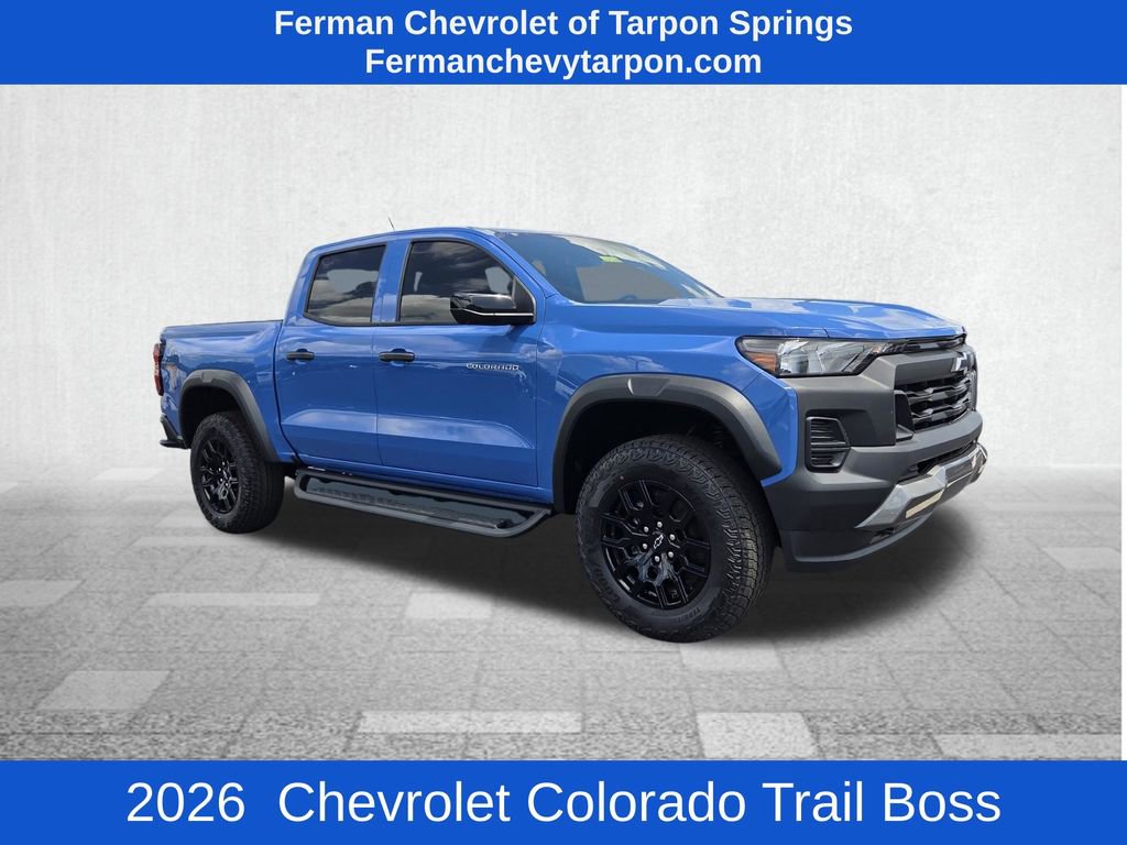 New 2026 Chevrolet Colorado Trail Boss AWD/4WD image 1