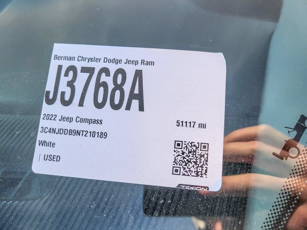 Certified 2022 Jeep Compass Trailhawk AWD/4WD image 25