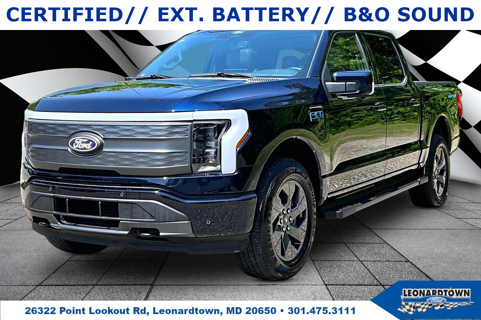 Certified 2025 Ford F150 Lightning Lariat AWD/4WD image 1