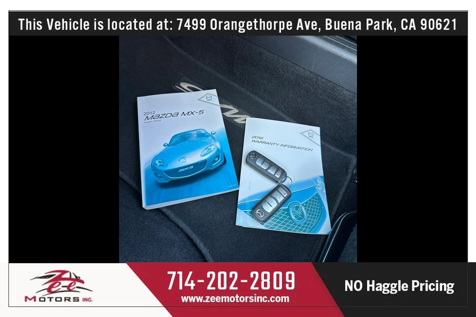 Used 2012 MAZDA MX-5 Miata Grand Touring w/ Premium Pkg image 43