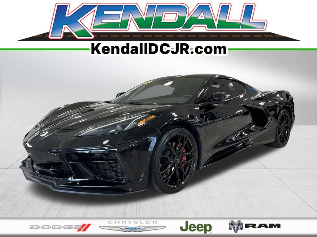 Used 2024 Chevrolet Corvette Stingray Preferred Cpe w/ Stealth Interior Trim Package RWD image 1