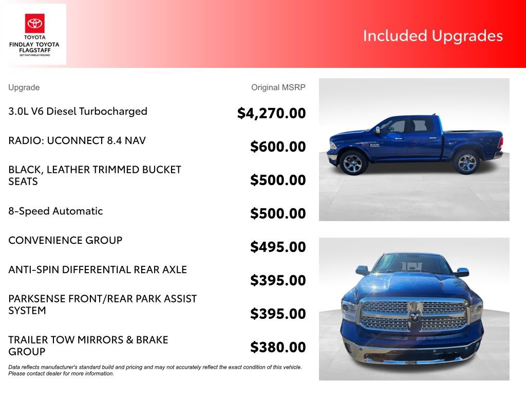 Used 2016 RAM 1500 Laramie w/ Convenience Group AWD/4WD image 5