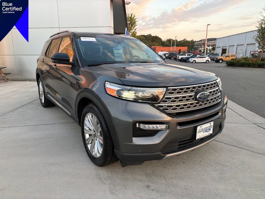 Certified 2023 Ford Explorer Limited w/ Limited Technology Package RWD image 1