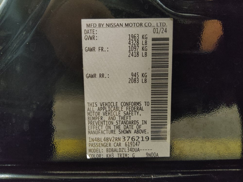 Used 2024 Nissan Altima 2.5 S FWD image 33