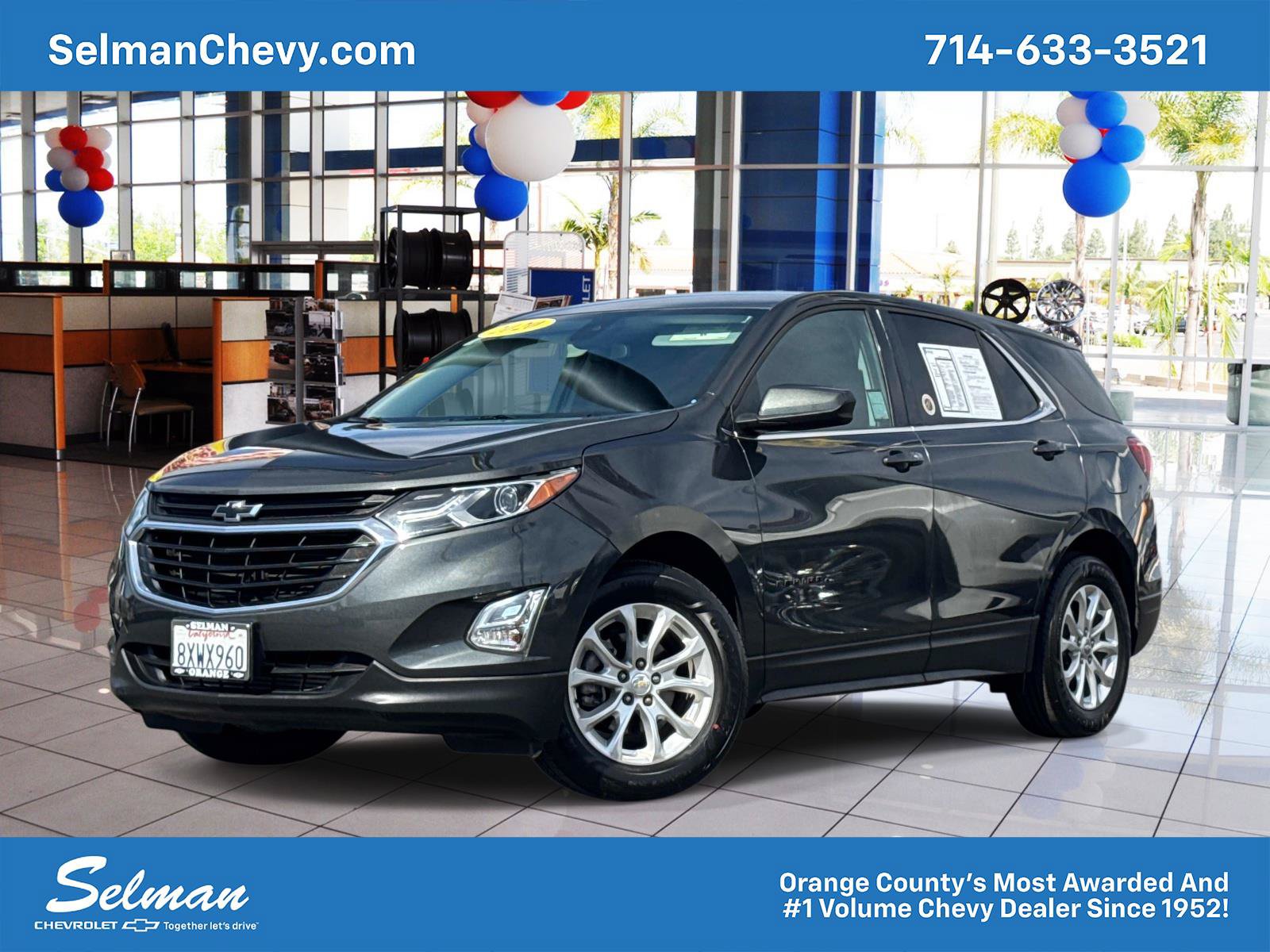 Used 2020 Chevrolet Equinox LT FWD image 1