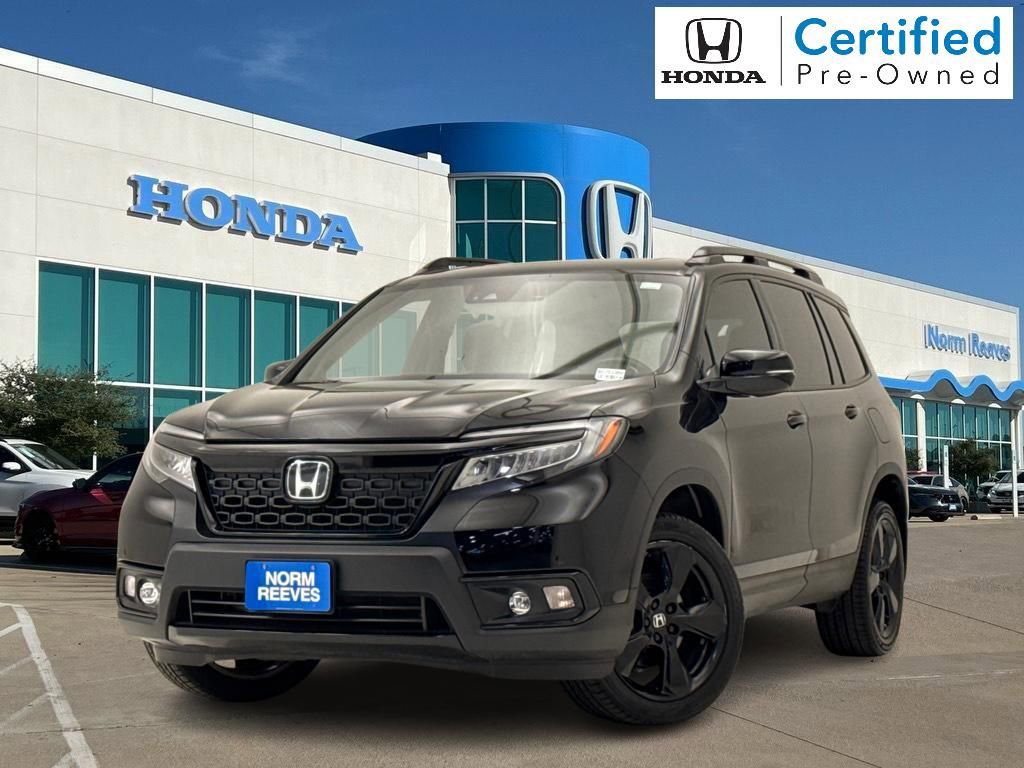 Certified 2021 Honda Passport Elite