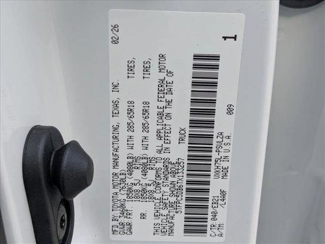 New 2026 Toyota Tundra TRD Pro image 30