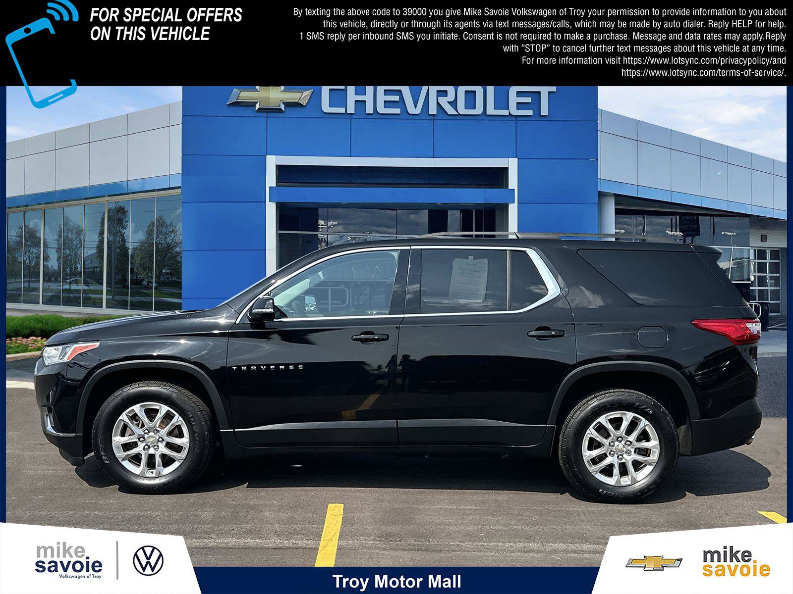 Certified 2019 Chevrolet Traverse LT AWD/4WD image 2