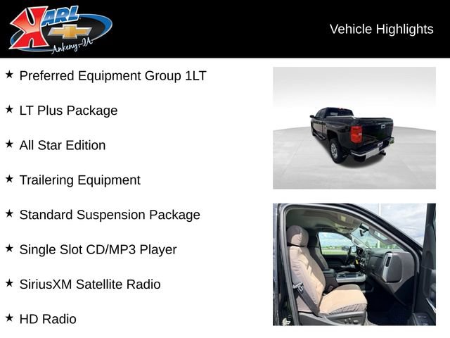 Used 2017 Chevrolet Silverado 2500 LT w/ All Star Edition AWD/4WD image 2
