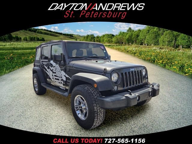 Certified 2018 Jeep Wrangler Unlimited Sport S