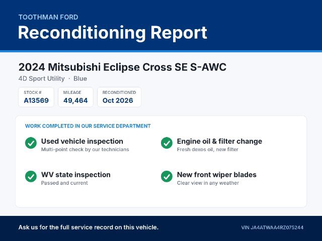 Used 2024 Mitsubishi Eclipse Cross SE AWD/4WD image 6