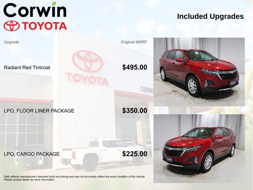 Used 2024 Chevrolet Equinox LT w/ LPO, Floor Liner Package image 4