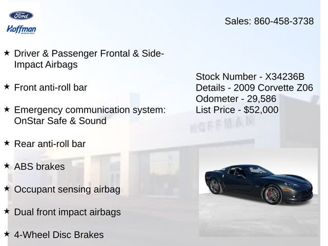 Used 2009 Chevrolet Corvette Z06 w/ Preferred Equipment Group image 25