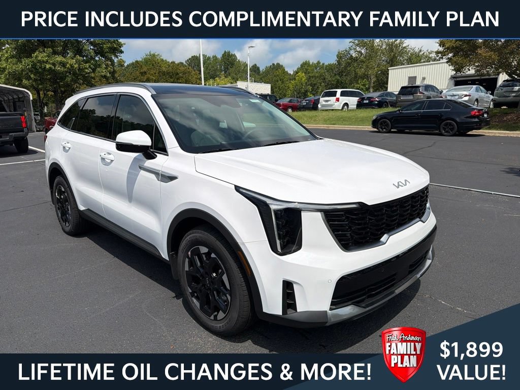 New 2026 Kia Sorento S w/ S Panoramic Sunroof Package