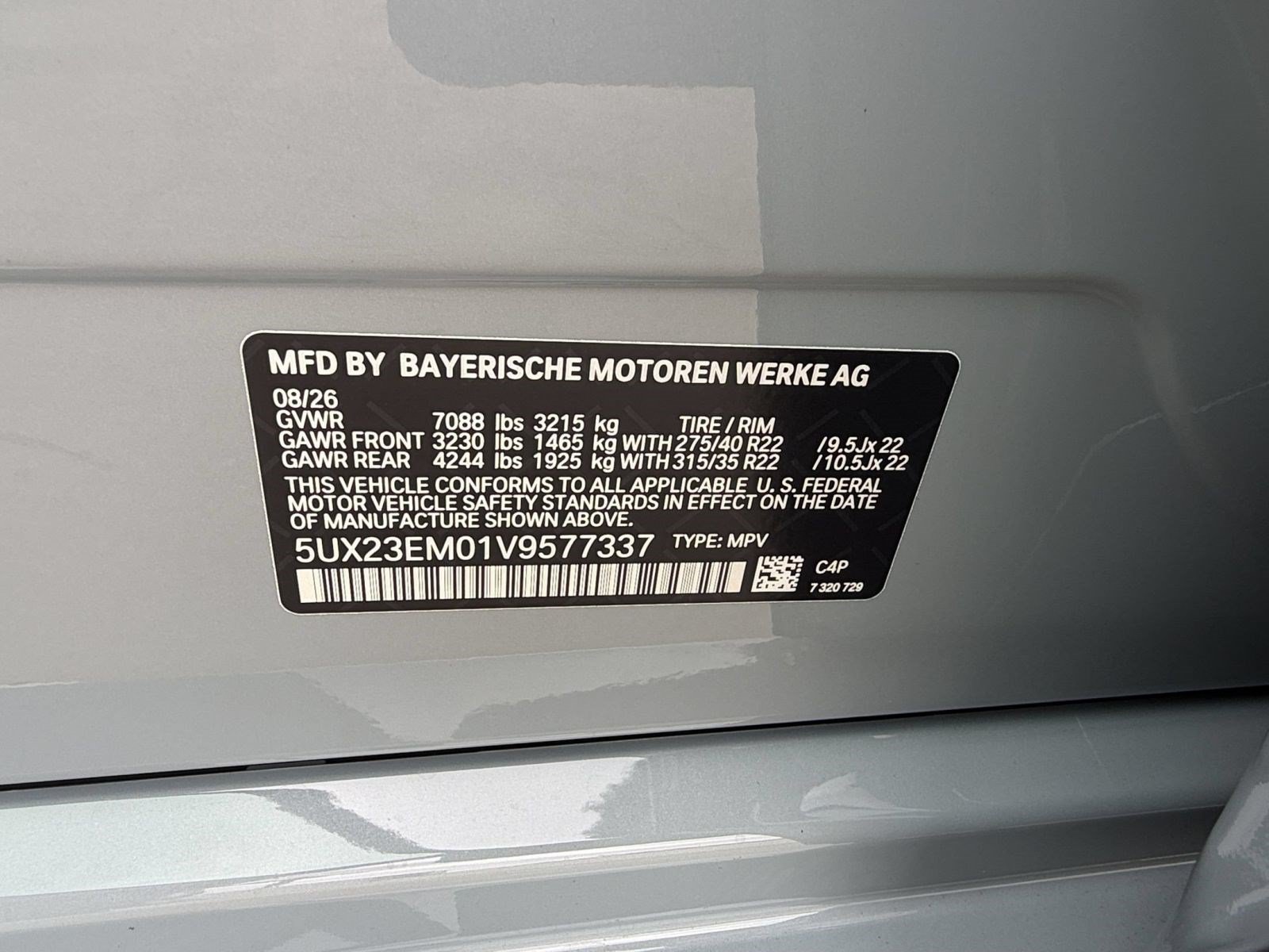 New 2027 BMW X7 xDrive40i w/ M Sport Package AWD/4WD image 25