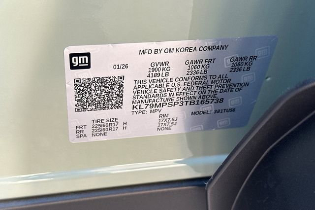 New 2026 Chevrolet TrailBlazer LT image 36