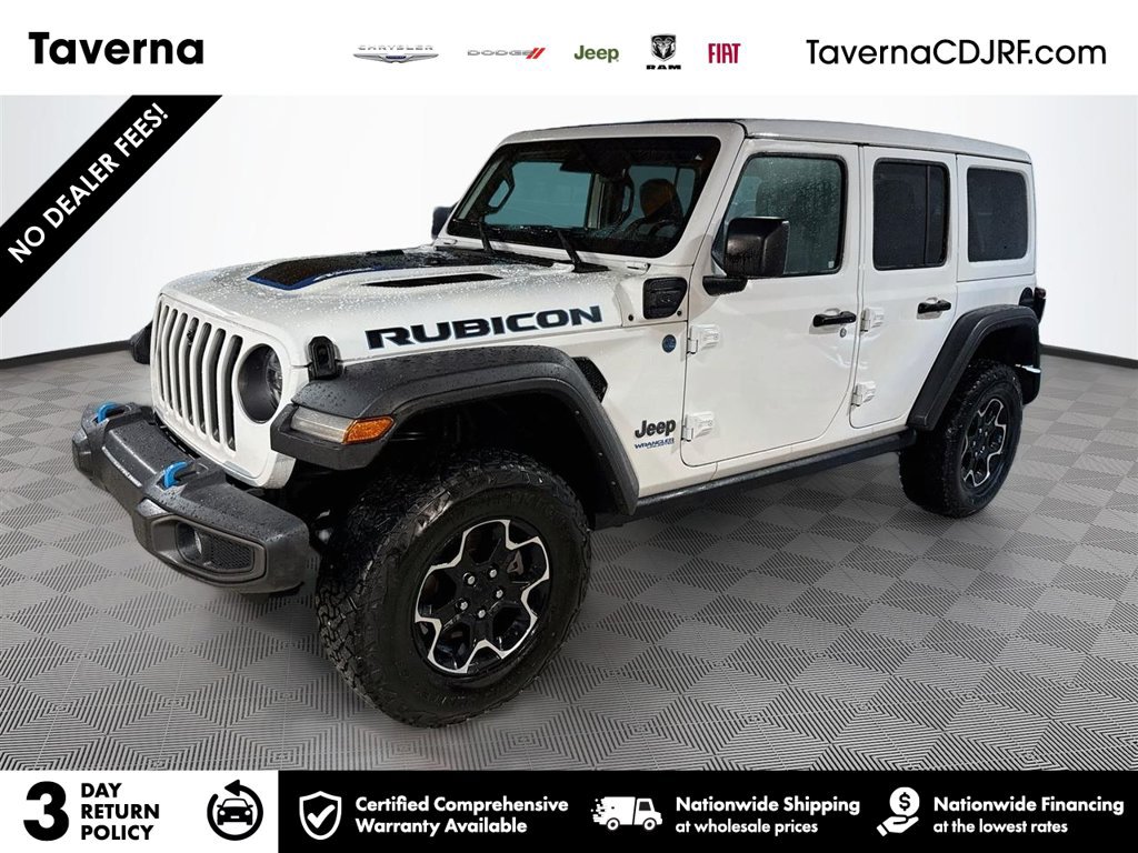 Used 2022 Jeep Wrangler Unlimited Rubicon 4xe w/ Cold Weather Group
