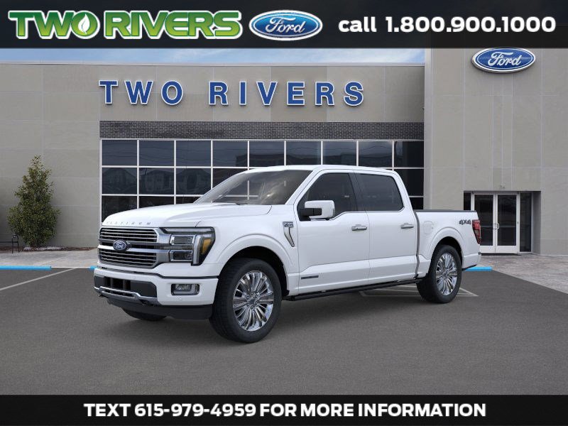 New 2025 Ford F150 Platinum w/ Equipment Group 703A Plus