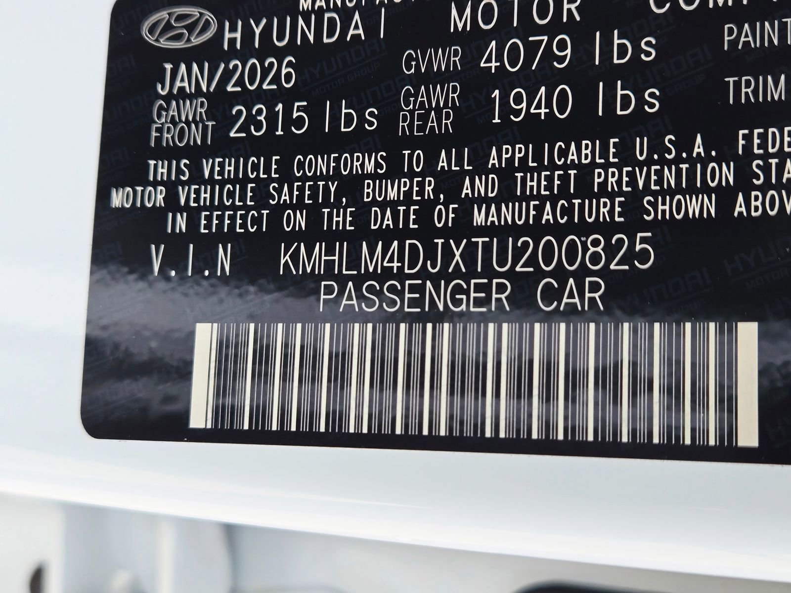 New 2026 Hyundai Elantra Blue FWD image 20