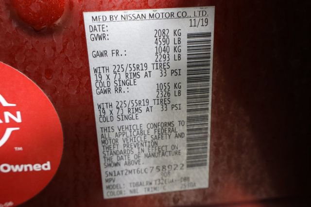 Used 2020 Nissan Rogue SL FWD image 35