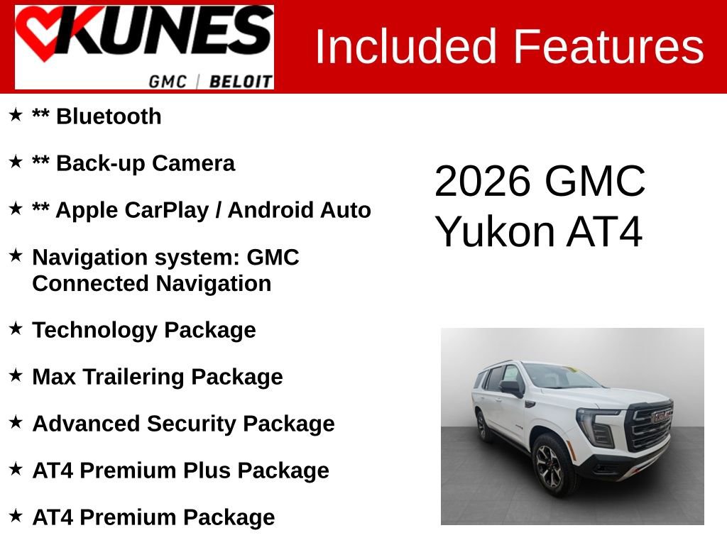 New 2026 GMC Yukon AT4 w/ AT4 Premium Plus Package video 2