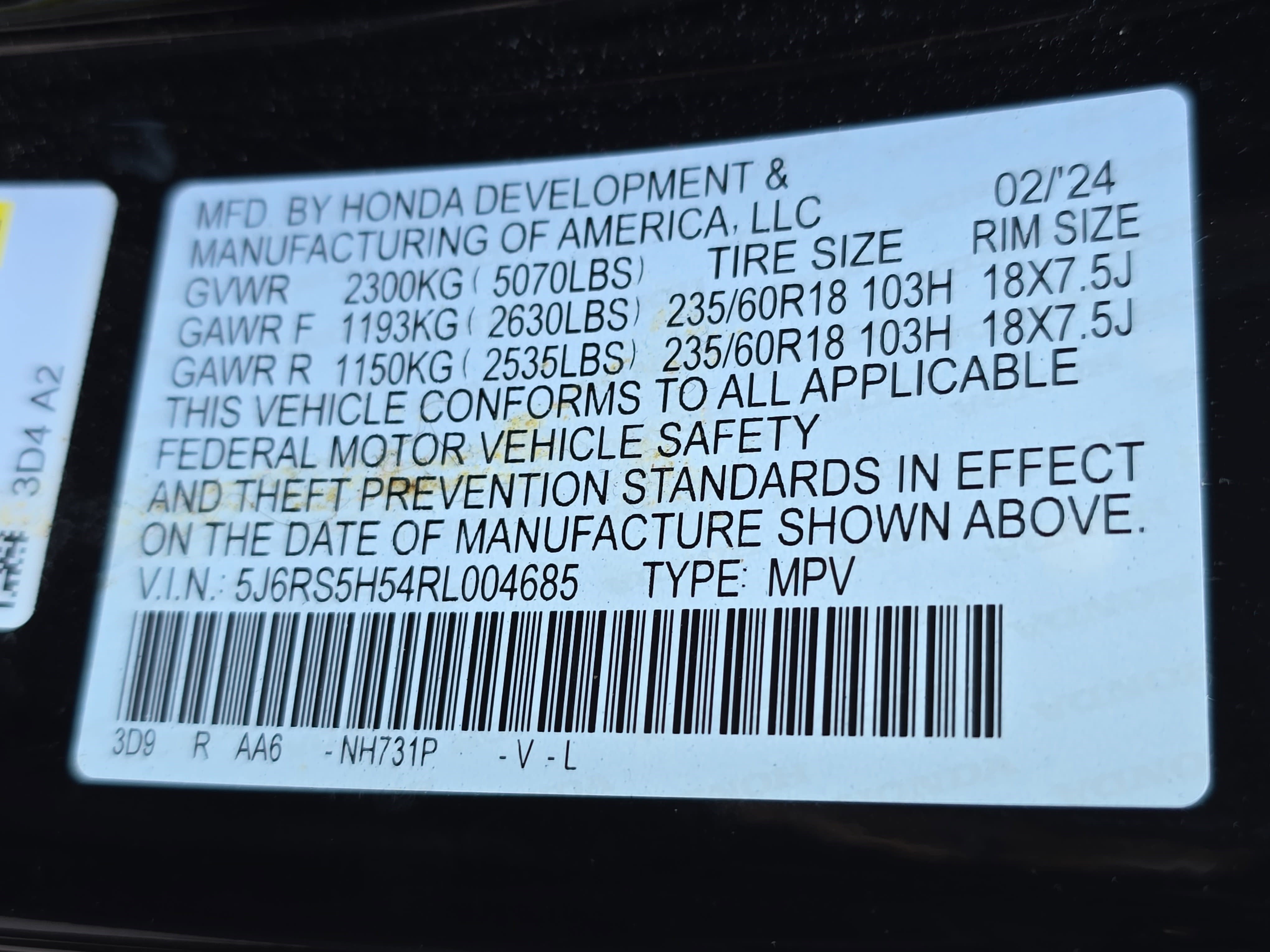 Certified 2024 Honda CR-V Sport image 35