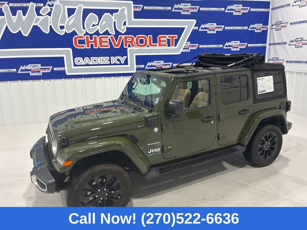 Used 2023 Jeep Wrangler Unlimited Sahara w/ Cold Weather Group AWD/4WD image 16
