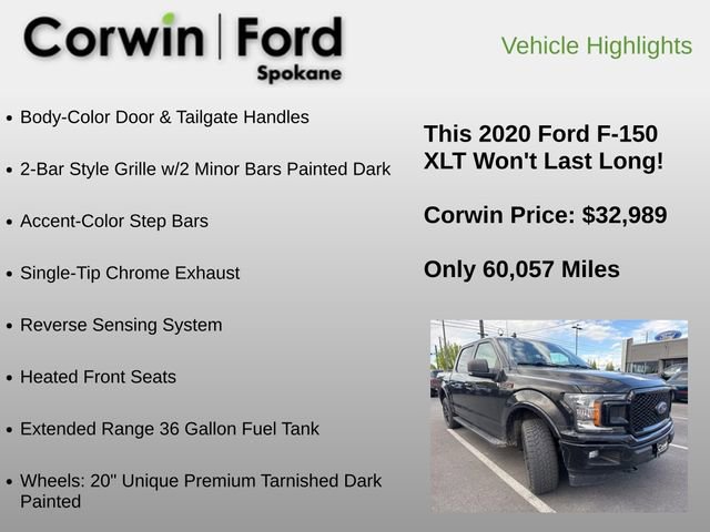 Used 2020 Ford F150 XLT w/ Equipment Group 302A Luxury AWD/4WD image 17