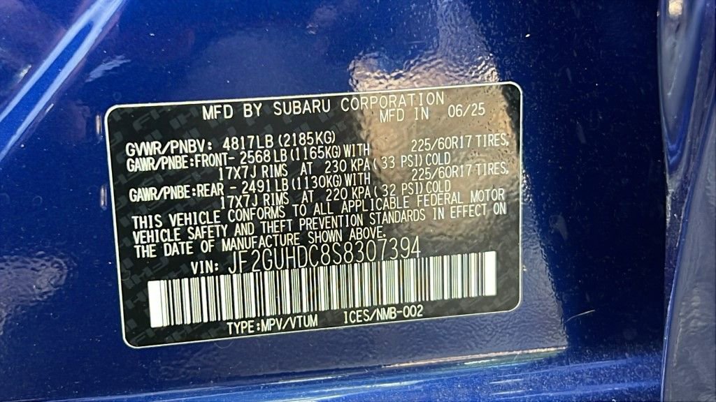 New 2025 Subaru Crosstrek 2.5i Premium image 31