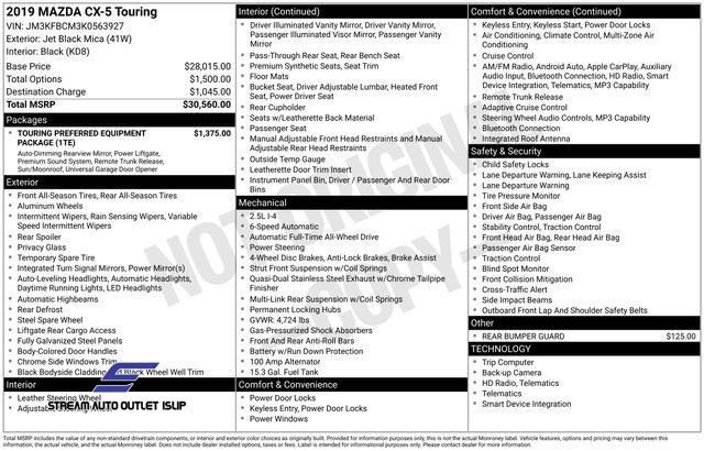 Used 2019 MAZDA CX-5 Touring image 38