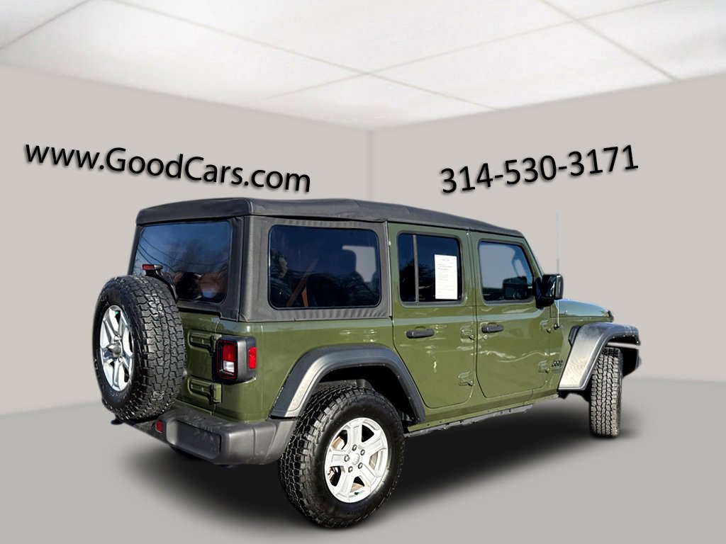Certified 2021 Jeep Wrangler Unlimited Sport image 2
