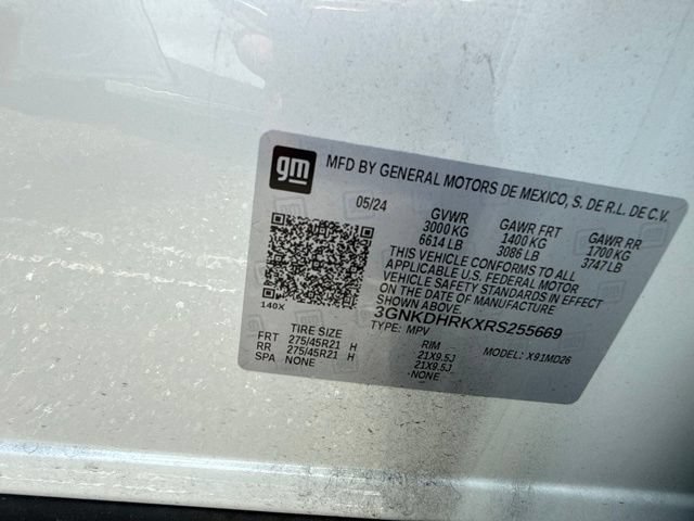Certified 2024 Chevrolet Blazer EV RS RWD image 8