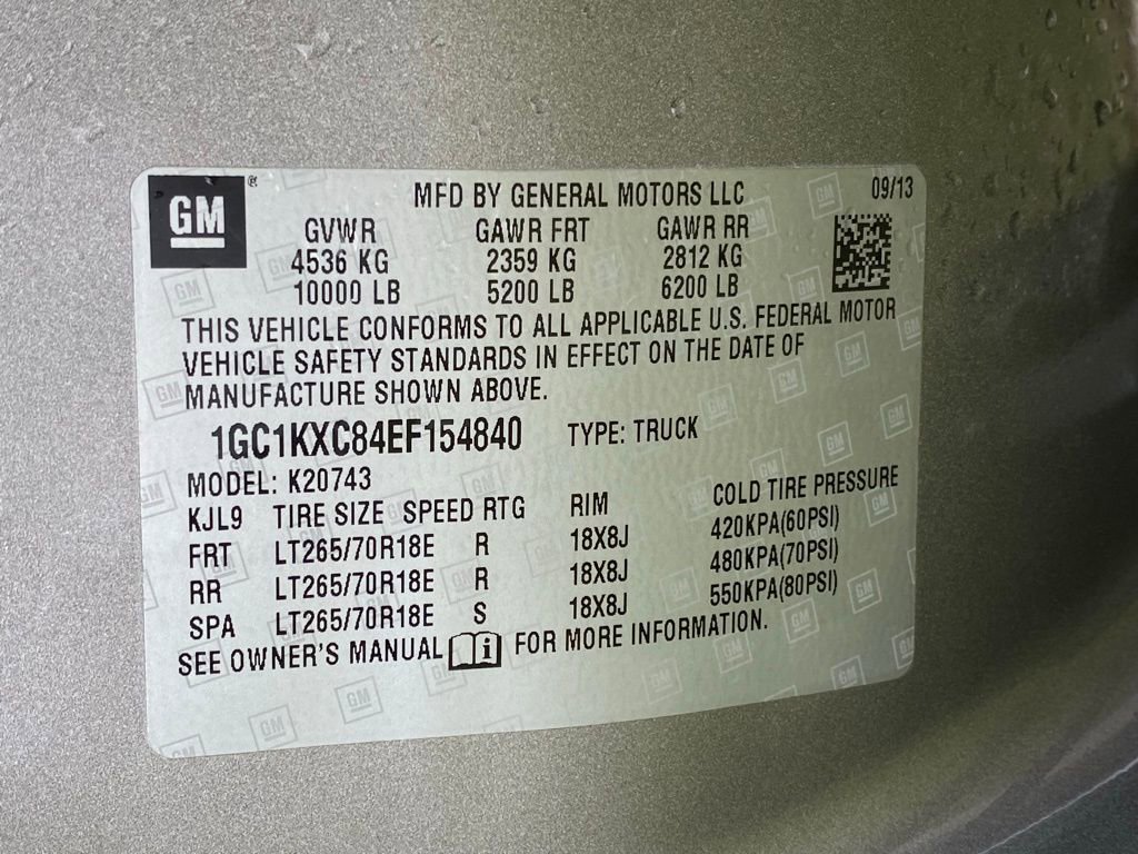 Used 2014 Chevrolet Silverado 2500 LT w/ Convenience Package image 12