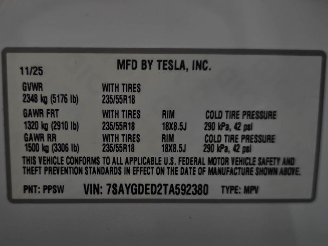 Used 2026 Tesla Model Y 2WD image 38