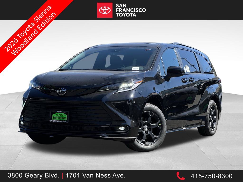 New 2026 Toyota Sienna XLE Woodland Edition