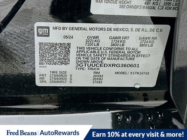 New 2024 GMC Sierra 1500 Elevation w/ X31 Off-Road Package image 22