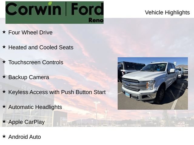 Used 2019 Ford F150 Lariat AWD/4WD image 8