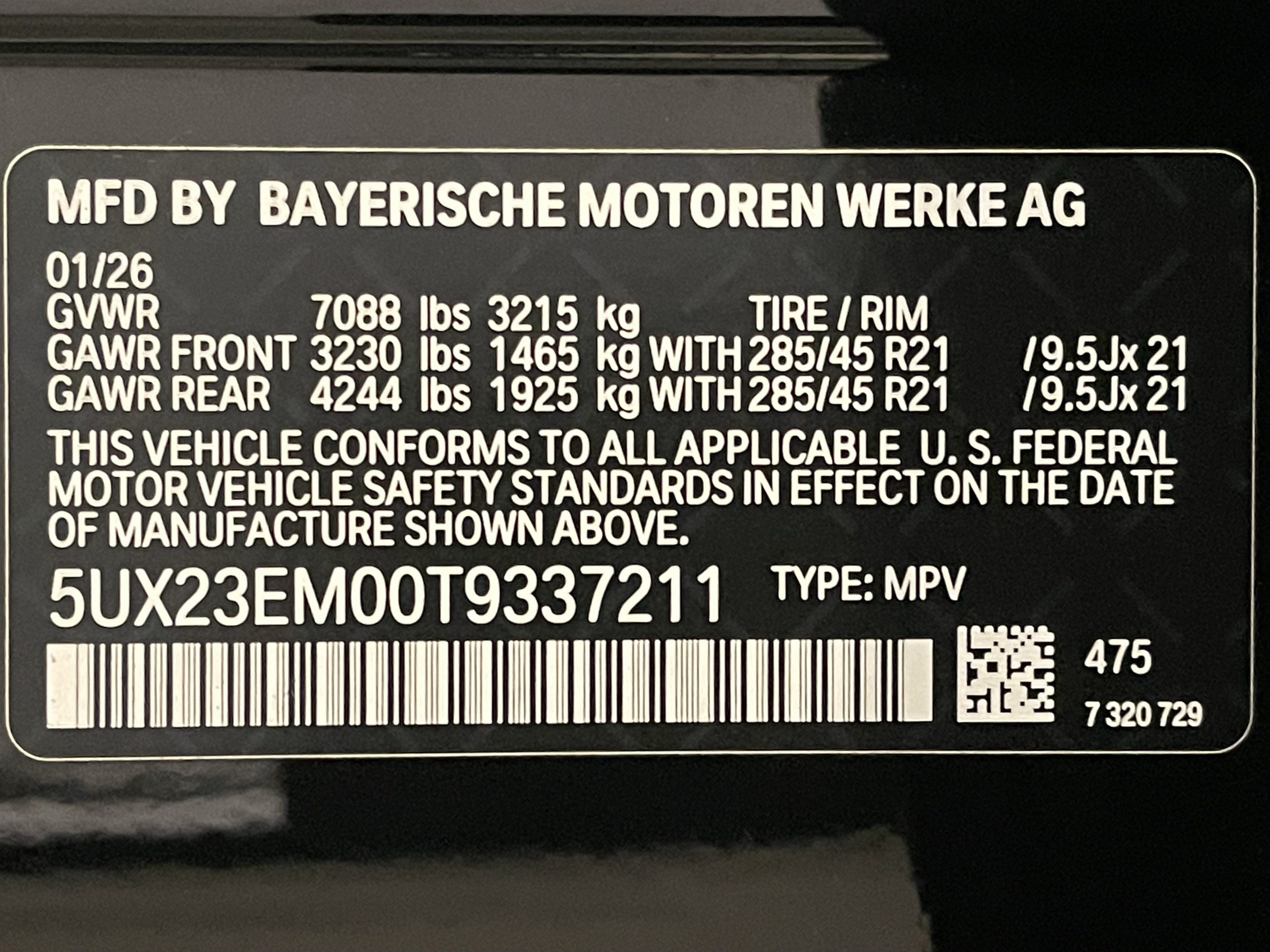 Used 2026 BMW X7 xDrive40i w/ Climate Comfort Package AWD/4WD image 25