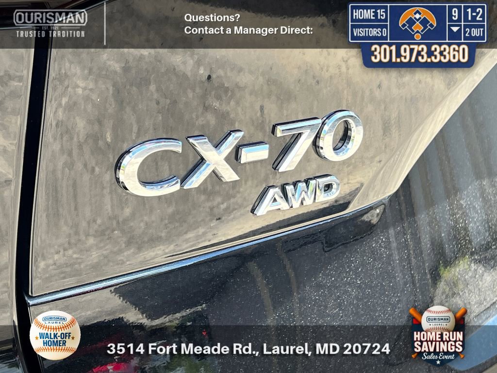 Used 2025 MAZDA CX-70 3.3 Turbo S w/ Premium Package AWD/4WD image 23